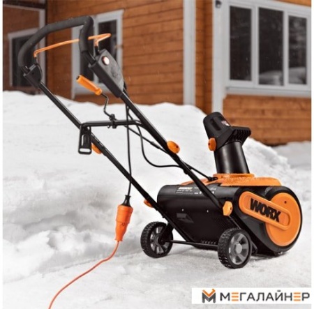 Снегоуборщик Worx WG450E купить в Минске с доставкой