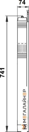Скважинный насос Grundfos SQE 3-40 купить в Минске с доставкой