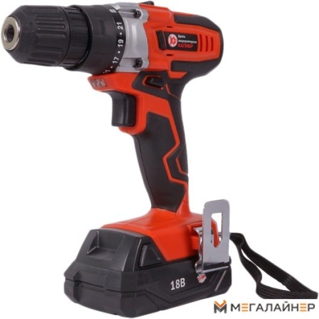 Дрель-шуруповерт Калибр ДА-18-2А+ (с 2-мя АКБ) купить в Минске с доставкой