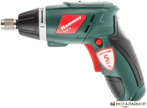 Электроотвертка Hammer Flex ACD3.6Li USB купить в Минске с доставкой