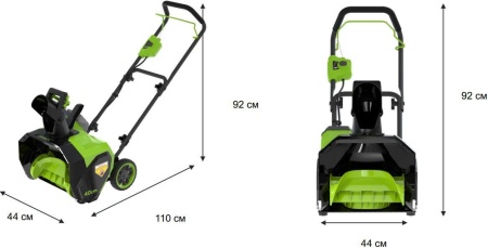 Снегоуборщик Greenworks G40ST40 2603607 (без АКБ) купить в Минске с доставкой