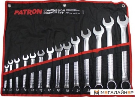 Набор ключей Patron P-5141 (14 предметов) купить в Минске с доставкой