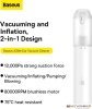 Автомобильный пылесос Baseus A3lite Car Vacuum Cleaner VCAQ050002 (белый)