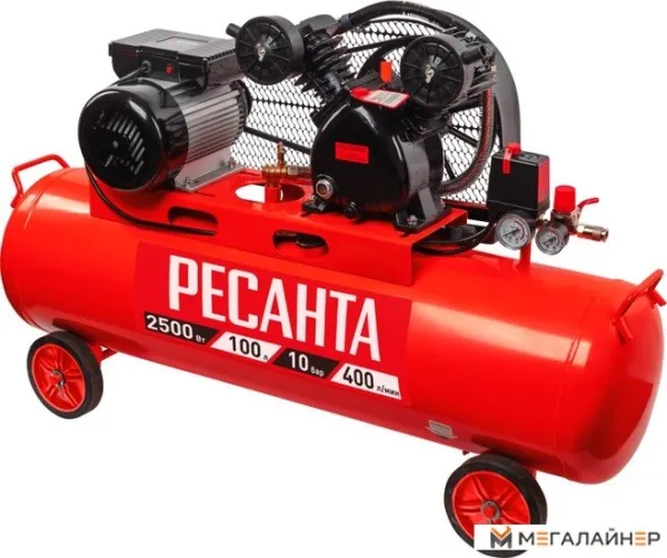 Компрессор Ресанта КП-100/400Р 74/7/5