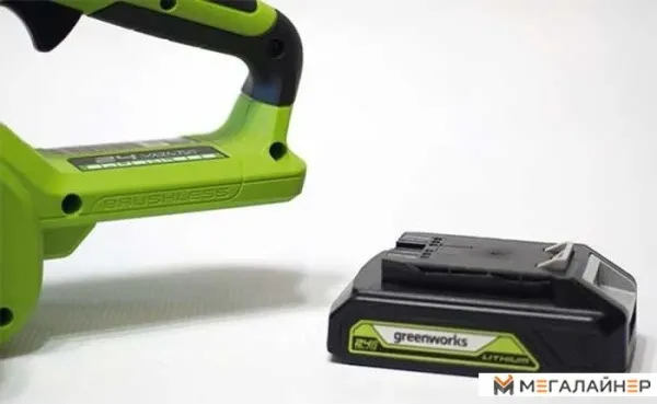 Аккумуляторная пила Greenworks GD24CS30K2 2007007UA (с 1-м АКБ 2 Ач) купить в Минске с доставкой