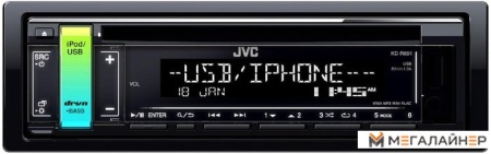 CD/MP3-магнитола JVC KD-R691