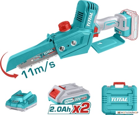 Аккумуляторная пила Total TGSLI20686 (с 2-мя АКБ) купить в Минске с доставкой