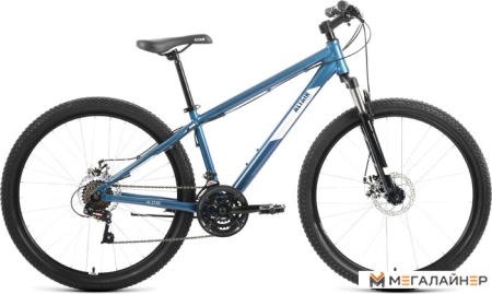 Велосипед Altair AL 27.5 D р.19 2022 (темно-синий/серебристый)
