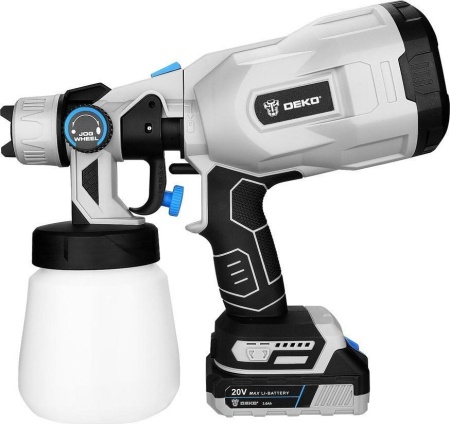 Краскораспылитель Deko SG20DK Max 083-1135 (с 1-им АКБ) купить в Минске с доставкой