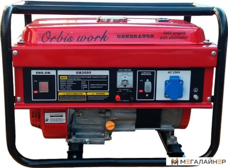 Купить Бензиновый генератор Orbiswork OB2000 в Минске с доставкой по РБ