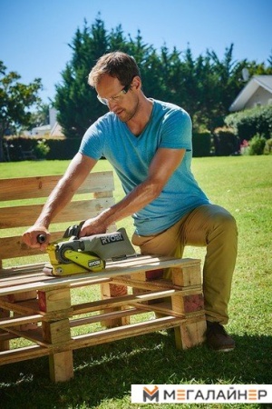 Ленточная шлифмашина Ryobi R18BS-0 [5133002916] купить в Минске с доставкой