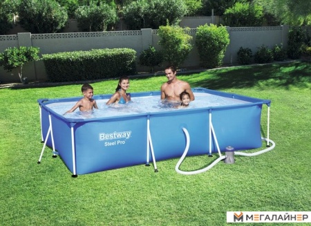 Каркасный бассейн Bestway 56411 (300х201х66)