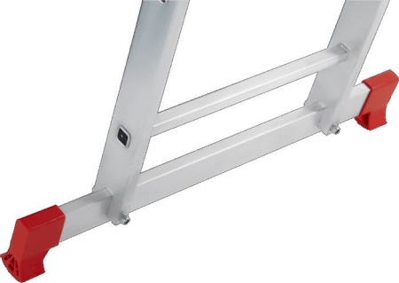 Лестница-стремянка Новая высота алюминиевая трёхсекционная 3x7 (1230307) купить в Минске с доставкой