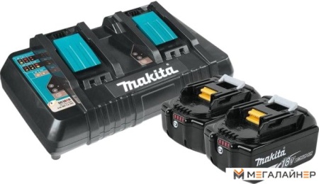 Аккумулятор с зарядным устройством Makita BL1850B + DC18RD 191L75-3 (18В/5 Ah + 7.2-18В) купить в Минске с доставкой