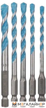 Набор оснастки Bosch 2608589530 (5 предметов) купить в Минске с доставкой