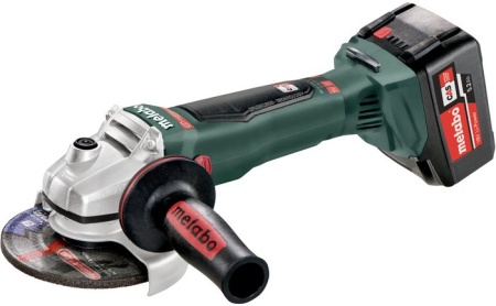 Угловая шлифмашина Metabo WB 18 LTX BL 125 613077650 (с 2-мя АКБ)