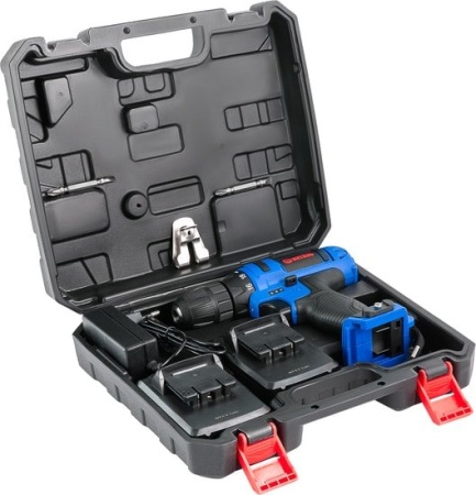 Дрель-шуруповерт Витязь ДА-118-2 18012003 (с 2-мя АКБ, кейс) купить в Минске с доставкой