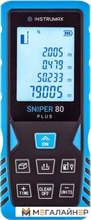 Купить Лазерный дальномер Instrumax Sniper 80 Plus в Минске с доставкой