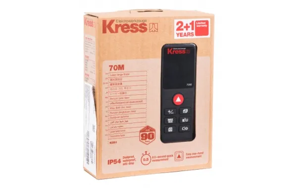 Купить Лазерный дальномер Kress KI201, 70м в Минске с доставкой