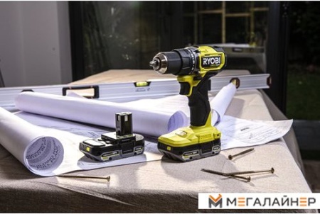 Дрель-шуруповерт Ryobi HP RDD18C-220S 5133004980 (с 2-мя АКБ) купить в Минске с доставкой