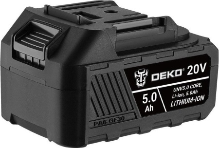 Аккумулятор Deko UNV5.0 CORE 082-1014 (20В/5 Ач) купить в Минске с доставкой