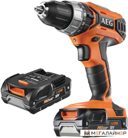 Ударный шуруповерт AEG Powertools BSB 18G3 LI-152C 4935464102 (с 2-мя АКБ, кейс) купить в Минске с доставкой