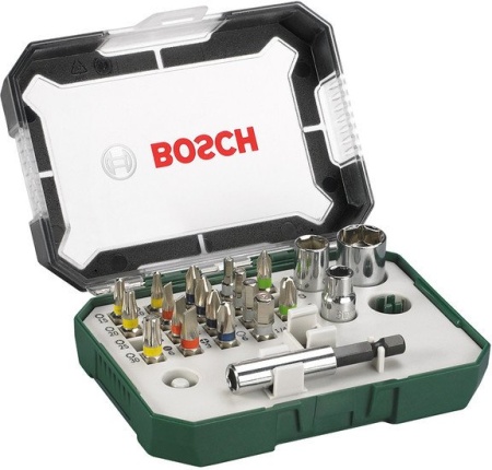 Набор бит Bosch 2607017322 26 предметов купить в Минске с доставкой