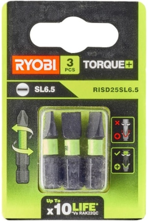 Набор бит Ryobi RISD25SL6.5 (3 предмета)