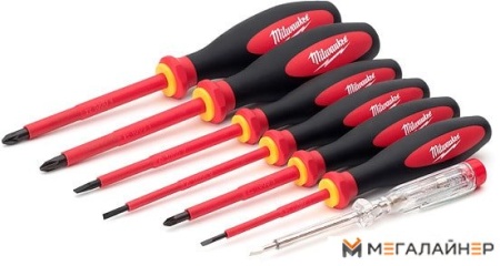 Набор отверток Milwaukee 4932464067 (7 предметов) купить в Минске с доставкой