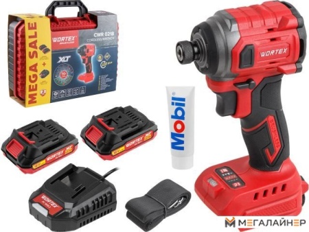 Винтоверт Wortex CWR 0218 1329731 (с 2-мя АКБ, кейс) купить в Минске с доставкой