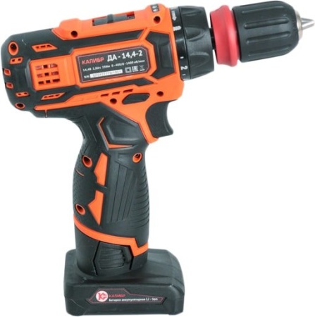 Дрель-шуруповерт Калибр ДА-14.4-2 (с 2-мя АКБ) купить в Минске с доставкой