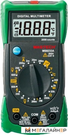 Купить Мультиметр Mastech MS8233A в Минске с доставкой