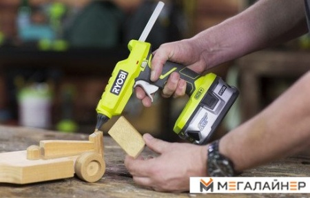 Термоклеевой пистолет Ryobi R18GLU-0 купить в Минске с доставкой