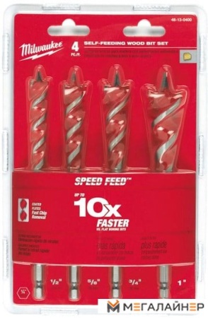 Набор оснастки Milwaukee 48130400 (4 предмета) купить в Минске с доставкой