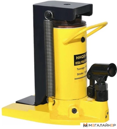 Бутылочный домкрат TOR HHQD-20 20/10т 20т