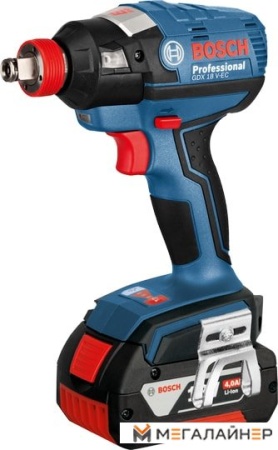 Ударный гайковерт Bosch GDX 18 V-EC Professional 06019B9107 (с 2-мя АКБ) купить в Минске с доставкой