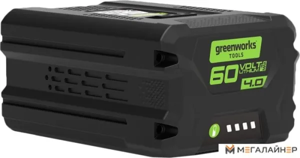Аккумулятор Greenworks G60B4 (60В/4 Ah) купить в Минске с доставкой