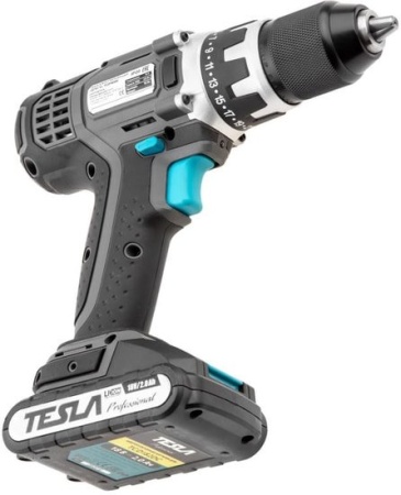 Дрель-шуруповерт Tesla TCD182DC (с 2-мя АКБ, кейс) купить в Минске с доставкой