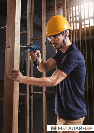 Дрель-шуруповерт Bosch GSR 120-LI Plus GLI 12V-300 Professional (с 2-мя АКБ) купить в Минске с доставкой