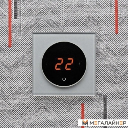 Терморегулятор DeLUMO Takto (9006 серый металлик)