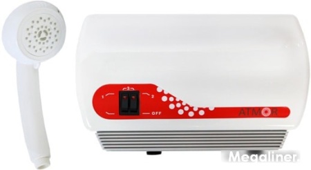 Проточный электрический водонагреватель-душ Atmor In-Line 7 кВт купить в Минске с доставкой