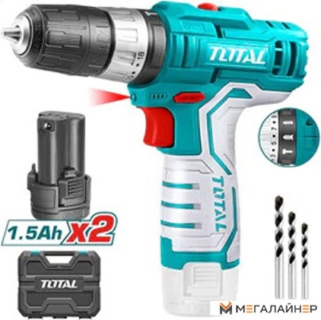 Ударная дрель-шуруповерт Total TIDLI12201 (с 2-мя АКБ) купить в Минске с доставкой