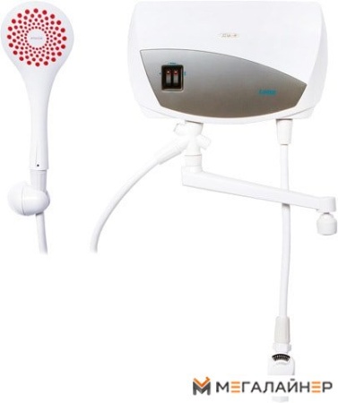 Проточный электрический водонагреватель кран+душ Atmor Lotus 5 кВт combi купить в Минске с доставкой