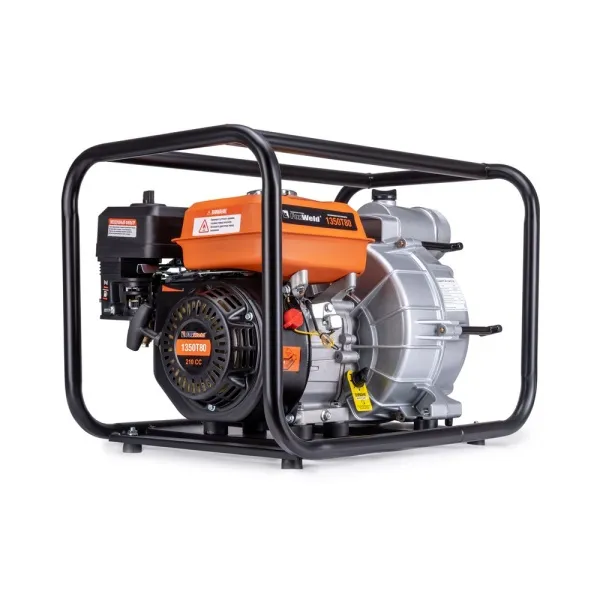 Мотопомпа бензиновая FoxWeld 1350T80