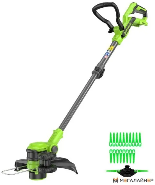 Аккумуляторный триммер Greenworks 24V G24LT301 купить в Минске с доставкой