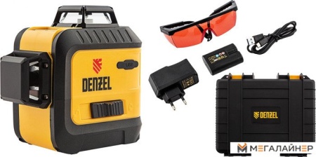 Купить Лазерный нивелир Denzel LX 360-3 Red 35077 в Минске с доставкой