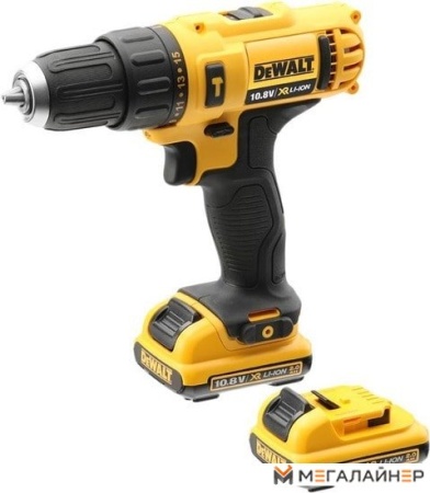 Дрель-шуруповерт DeWalt DCD716D2 (с 2-мя АКБ 2 Ah) купить в Минске с доставкой