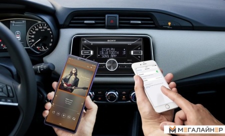 USB-магнитола Sony DSX-B700