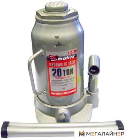 Бутылочный домкрат Matrix 50731 20т.