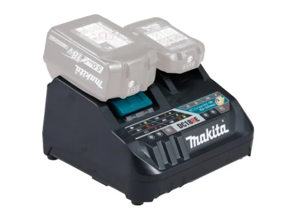 Зарядное устройство MAKITA DC 18 RE (10.8-18.0 В, 5.0 А, 2 гн.)